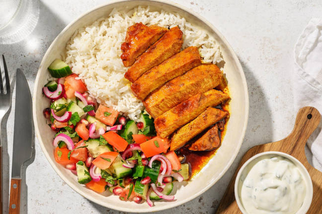 Kryddiga fläskkotletter på indiskt vis