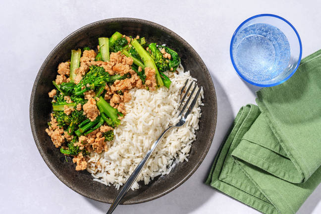 Sweet Soy Pork & Asian Veggie Stir-Fry