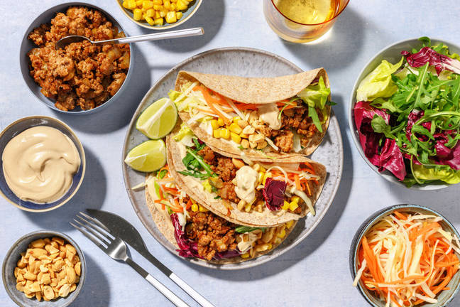 Soirée tacos en famille : Tacos fusion au bœuf haché, citron vert & gingembre