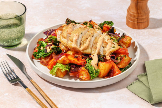 Lemon and Herb Chicken Traybake