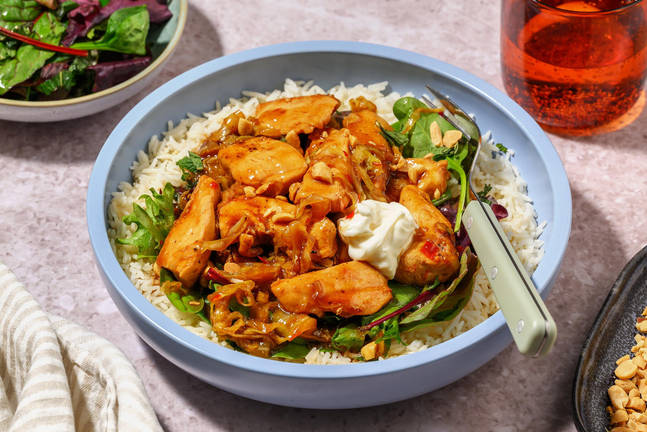 Vietnamesisk kyllingbowl