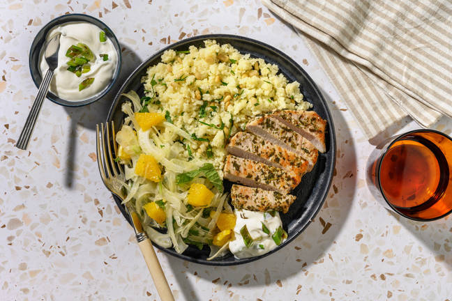 Fläskkotletter med medelhavssmaker