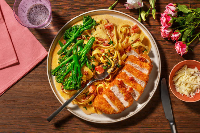 Sprøpanert svinekjøtt