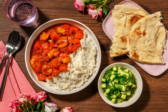 Indisk reke-tikka masala