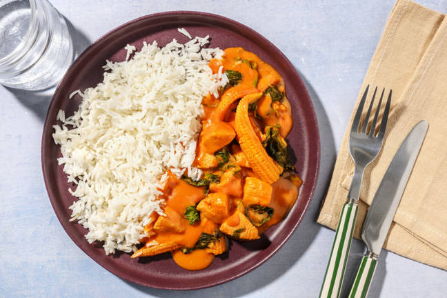 Speedy Ginger, Lime and Garlic Coconut Chicken