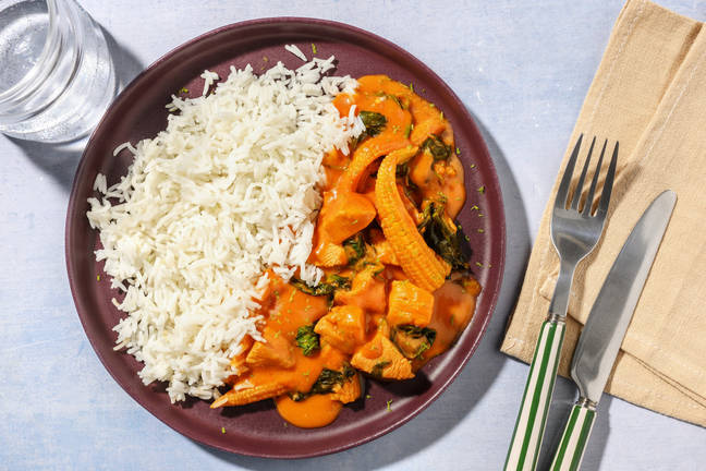 Speedy Ginger, Lime and Garlic Coconut Chicken