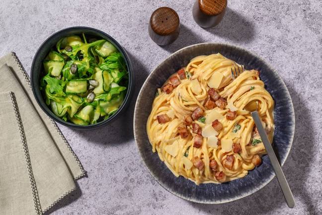 Krämig guancialepasta