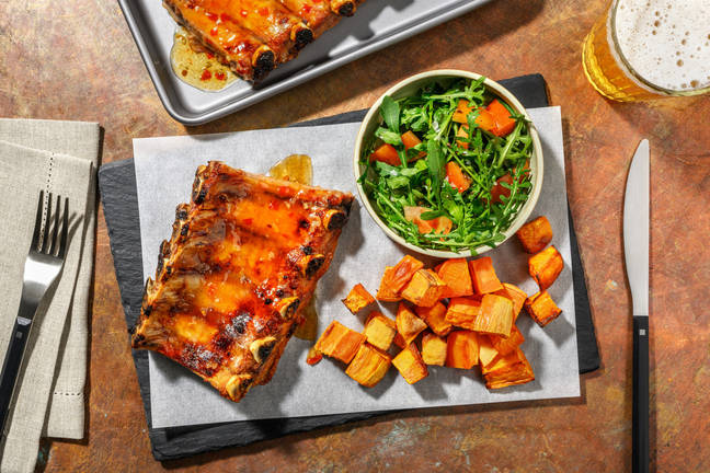 Sweet Chilli Maple Pork Ribs