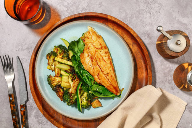 Soy-Ginger Glazed White Fish