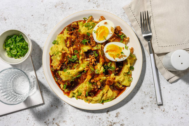 Aziatisch geïnspireerde stoemp