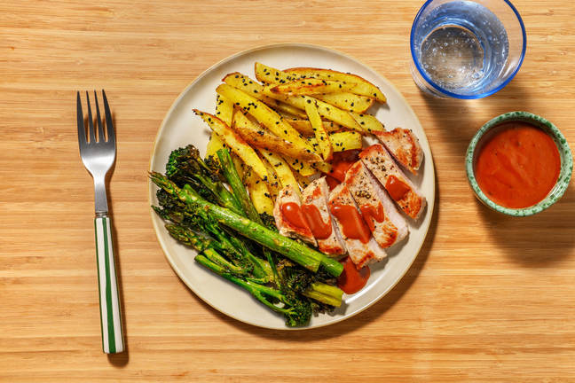 Chinese BBQ Style Pork Steak