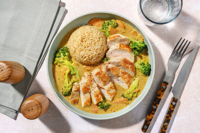 Chicken Breast with Fragrant Green Curry