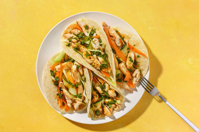 Vietnamesisk bun cha-inspirert taco