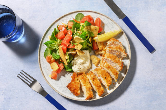 Cotoletta di pollo al profumo di rosmarino