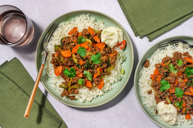 Korean Style Bulgogi Beef Bowl