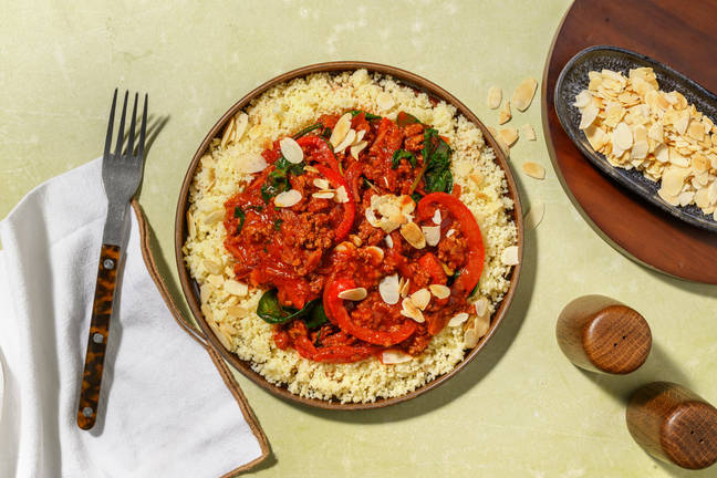 Moroccan Style Lamb and Couscous