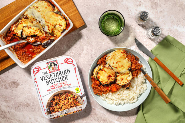 Greek Style Meat-Free Mince Moussaka