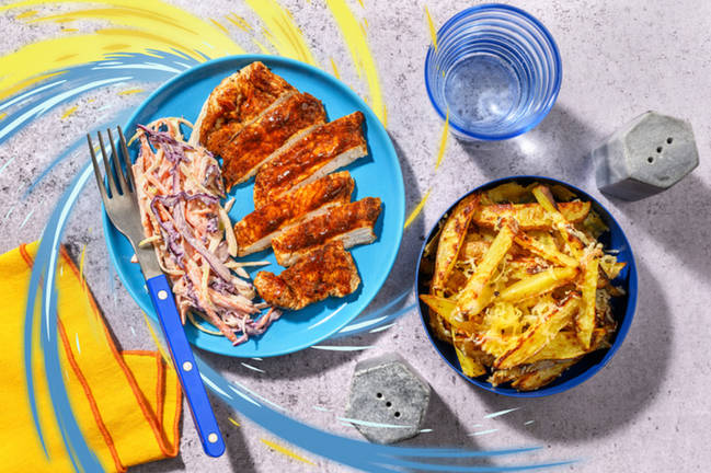 Dinde & cheesy fries : ça marche du tonnerre !