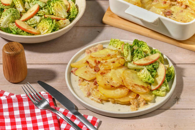 Tartiflette aux lardons & pommes de terre