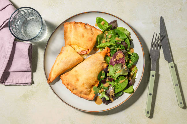 Chaussons jambon façon panzerotti