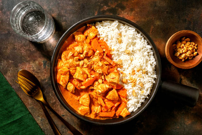 Mafé revisité : poulet Label Rouge & cacahuètes