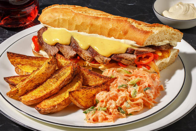 Philly Cheesesteak Sandwich