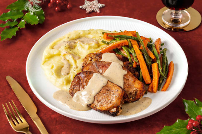 Pork Roasting Joint in Black Pepper Sauce