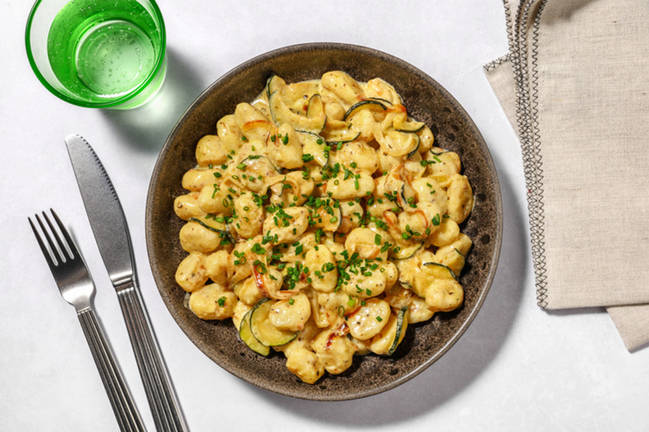 Gnocchi crémeux au fromage saveur truffe