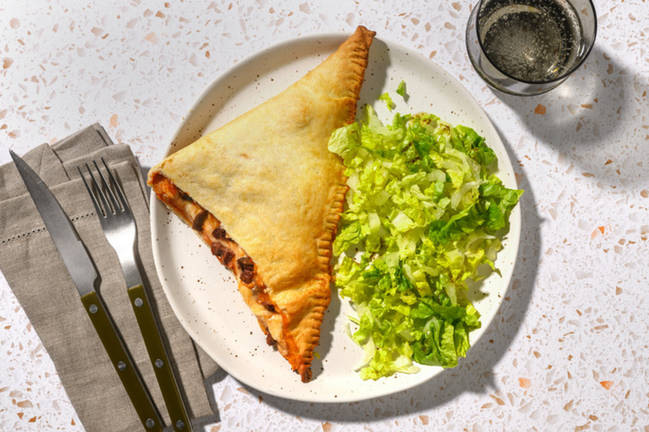 Chausson mozza-olives façon calzone