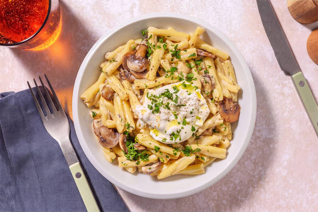 Casarecce forestières saveur truffe & burrata