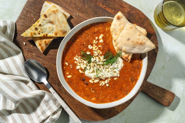 Rajma makhani : soupe haricots noirs & cumin
