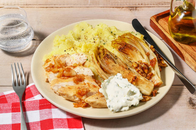 Dinde & endives caramélisées façon brasserie