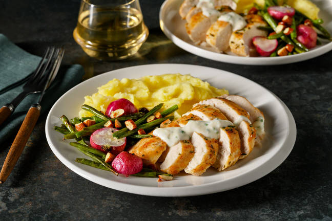 Hvitløkskrydret kylling