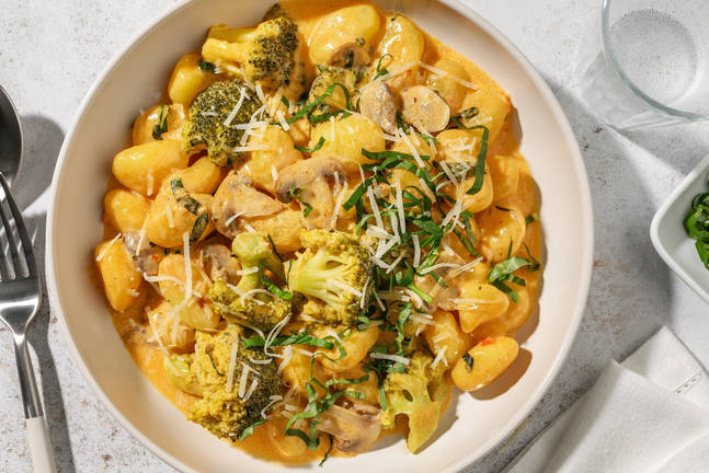 Gnocchi-Pfanne mit Brokkoli