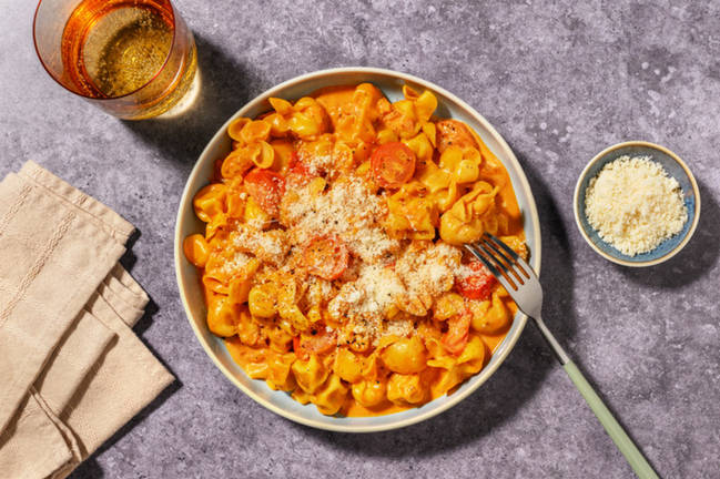 Stuffed Fiorelli in Pomodoro Sauce