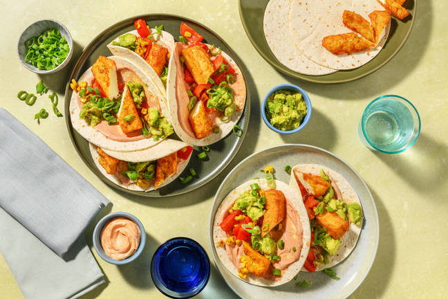 Sweetcorn and Bell Pepper Tacos