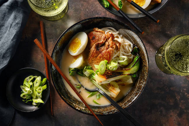 Chashu ramen - noodles in brodo e coppa di maiale