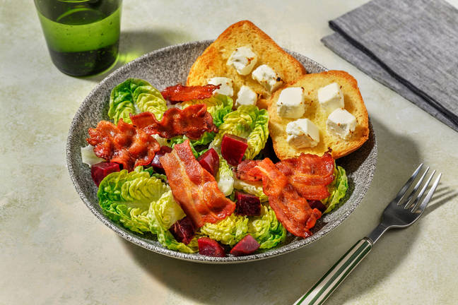 La Chèvre Chaud : betterave & bacon