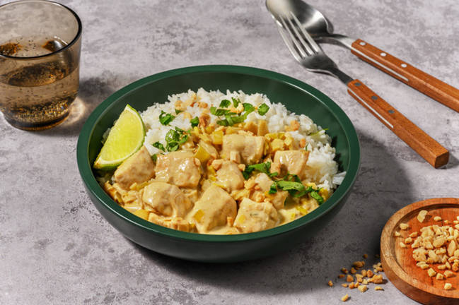 Curry vert thaï au poulet