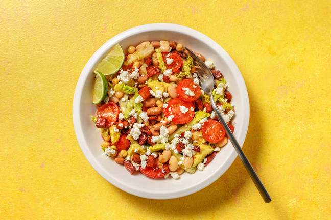 La Mexico Rapido : haricots, avocat & chorizo