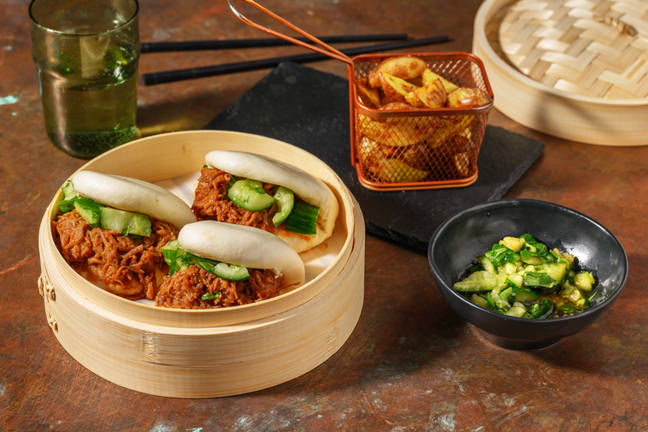 Maple and Miso Pulled Pork Bao Buns