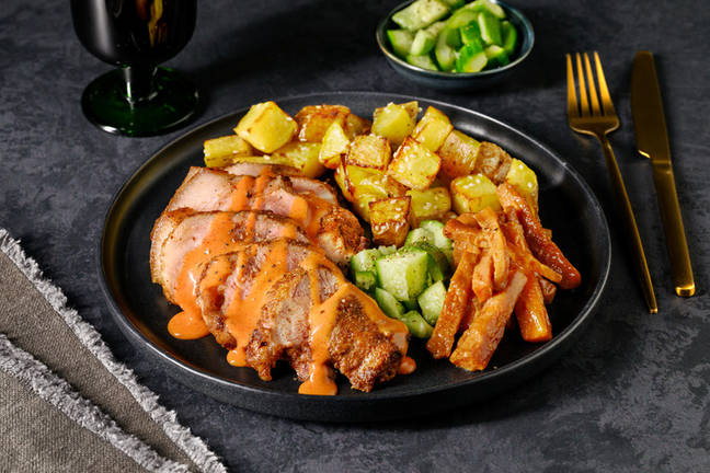 Sweet and Spicy Roast Pork