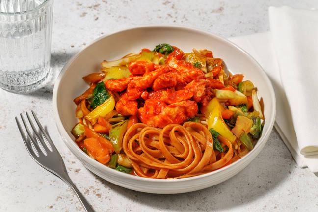 Indonesisches Sambal-Hoisin-Hähnchen 