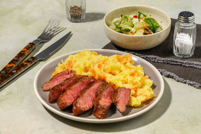 Bœuf fusion, pak choï & réduction soja