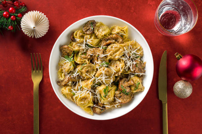 Festi tortelloni sauce champignons & pecorino