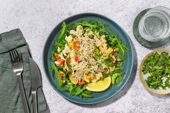 Risotto so'Fresh : courgette, chorizo & menthe