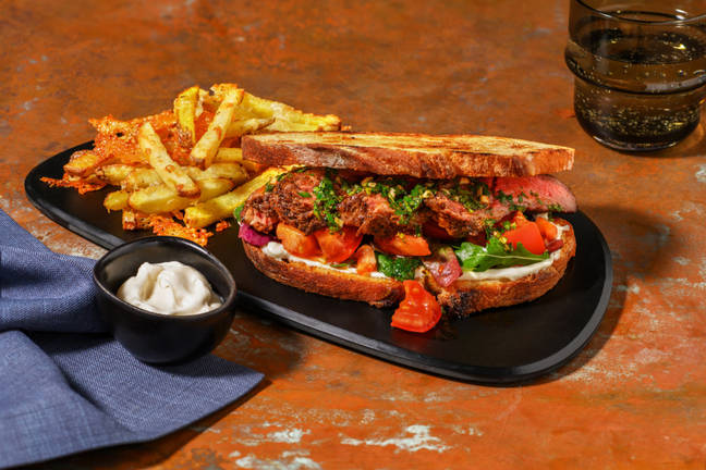 Chimichurri & Paprika Steak Sandwich