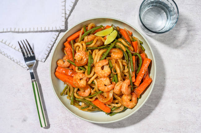 Hoisin Prawn Noodles