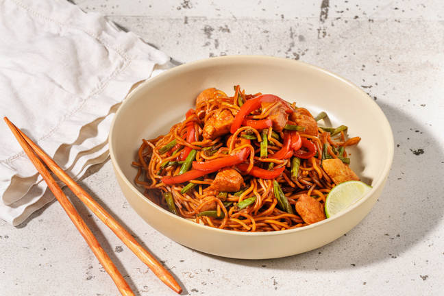 Chinese Style Chicken and Veg Noodle Stir-Fry