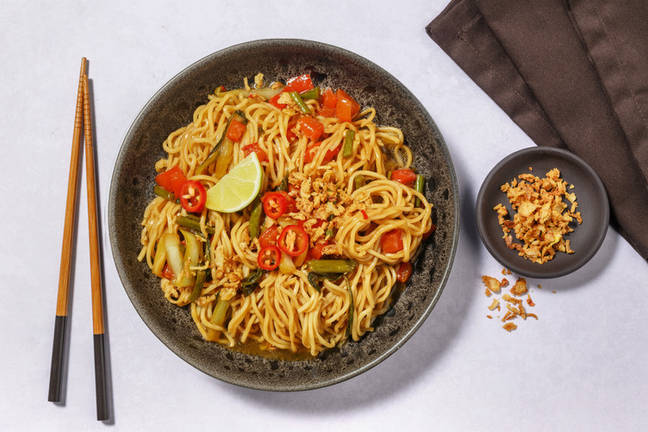 Pak Choi Teriyaki Noodles